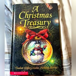 A Christmas treasury book